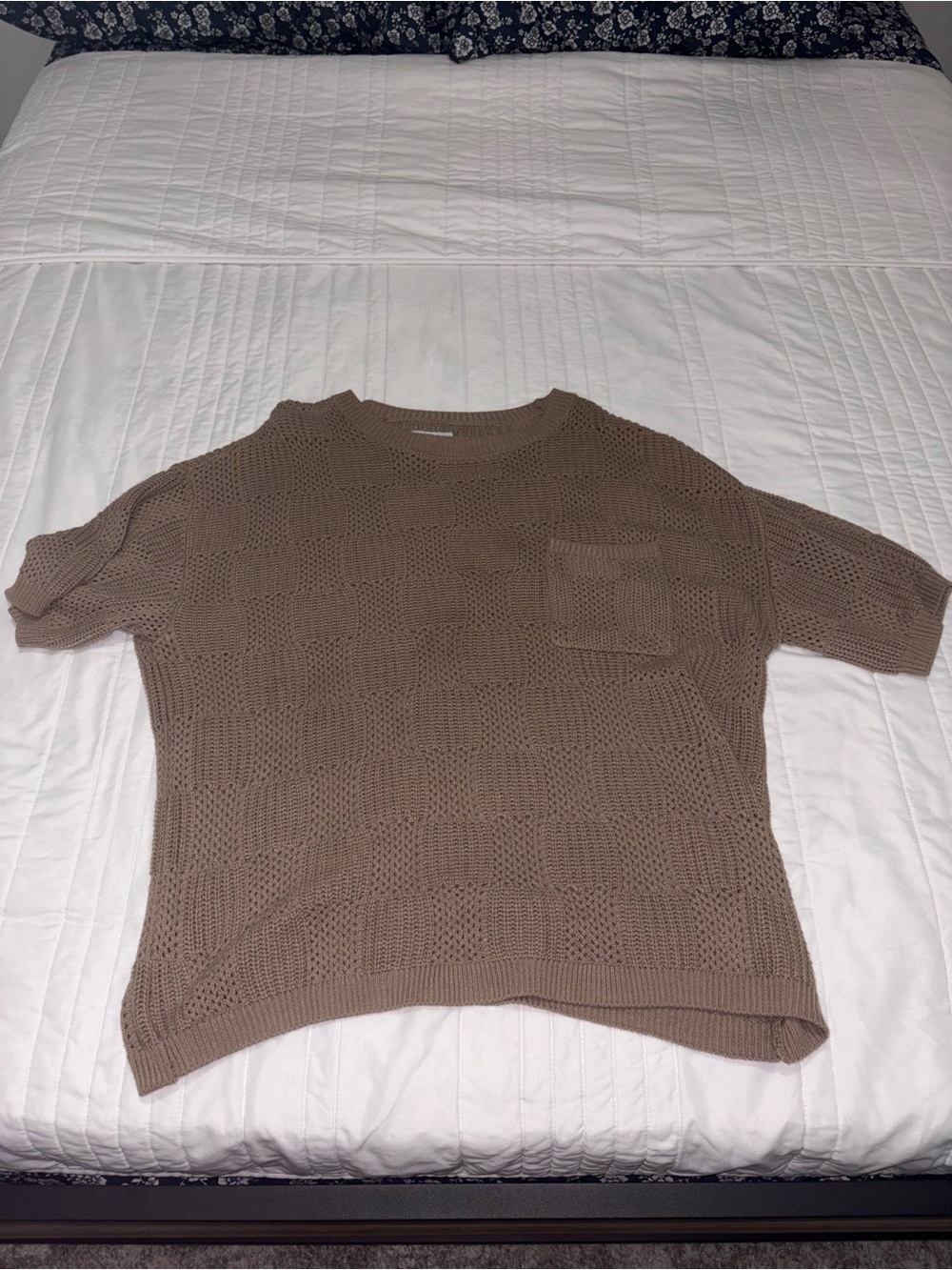 Arizona Jean Company Men's Short-Sleeve Knit Shirt in Taupe